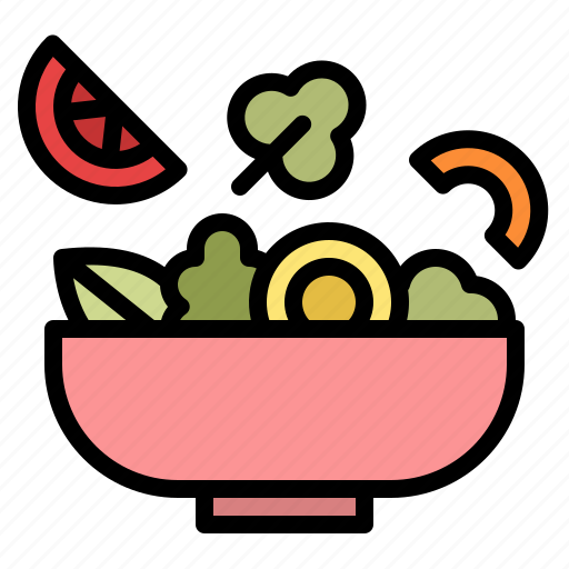 Diet, healthy, salad, vegetable icon - Download on Iconfinder