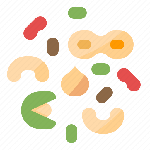 Almond, bean, diet, nut, nutrition icon - Download on Iconfinder