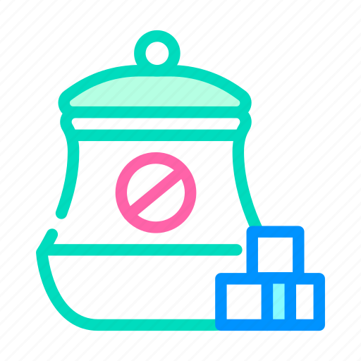 Cancel, sugar, tea, diet, products, tool icon - Download on Iconfinder