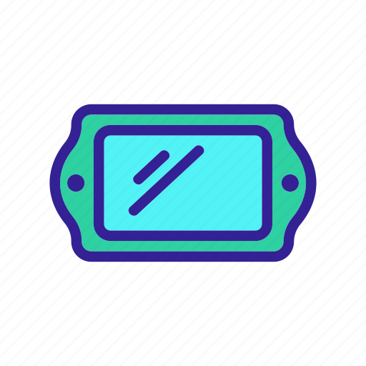 Computer, contour, device, tablet, technology icon - Download on Iconfinder