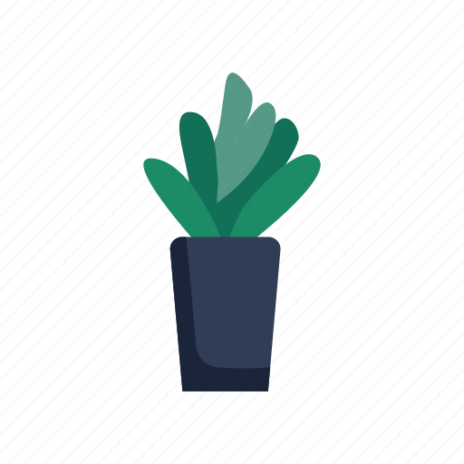 Potted, plant, flower, houseplant, homeplant icon - Download on Iconfinder