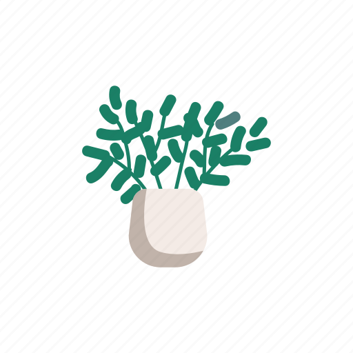 Homeplant, houseplant, potted, plant, vase icon - Download on Iconfinder