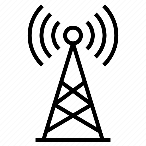 Signal, radio, tower, technology, antenna icon - Download on Iconfinder