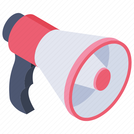 Advertising, amplifier, bullhorn, megaphone, pa system, public address system icon - Download on Iconfinder
