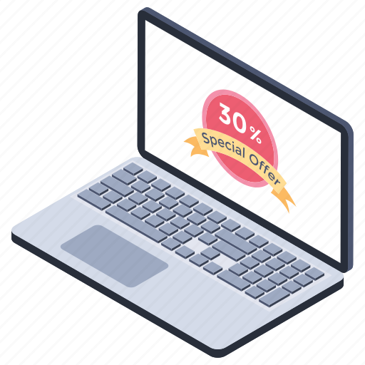 Add, offer, deal, 30% discount, sale, online advertisement icon - Download on Iconfinder