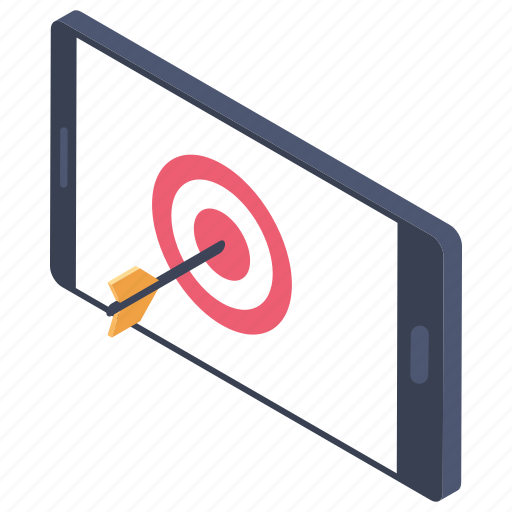 Marketing target, objective, online target, target, target audience icon - Download on Iconfinder
