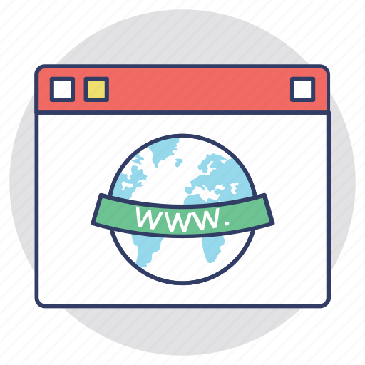 Cyberspace, internet site, site, website, www icon - Download on Iconfinder