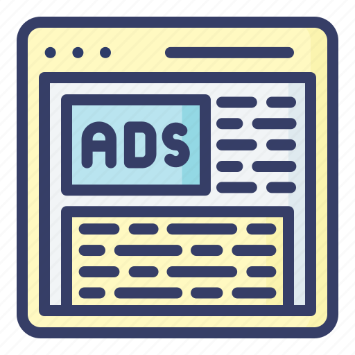 Ads, ad, online, promotion, click icon - Download on Iconfinder