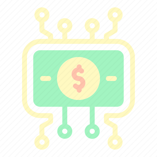 Money, dollar, digital, wallet, currency icon - Download on Iconfinder