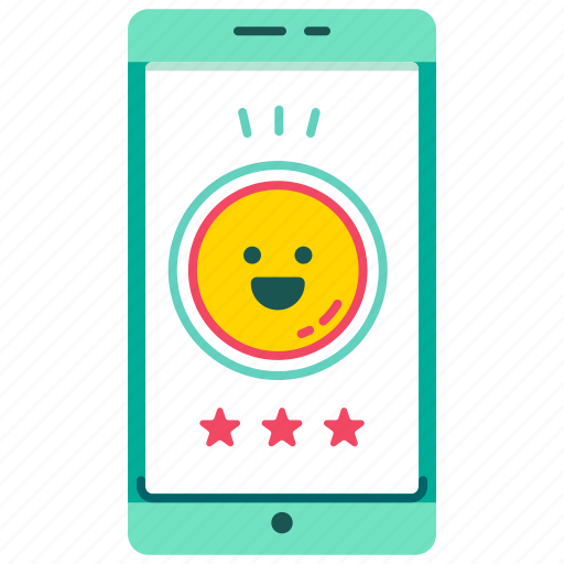 Customer satisfaction, e-wallet, feedback, mobile banking, rating, review, smartphone icon - Download on Iconfinder