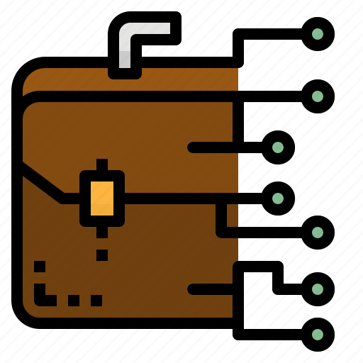 Bag, briefcase, business, digital, suitcase icon - Download on Iconfinder