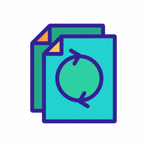 Contour, data, document, file icon - Download on Iconfinder
