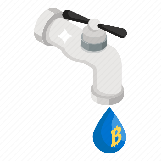 Bitcoin faucet, bitcoin flow, bitcoin tap, cash faucet, money flow icon - Download on Iconfinder