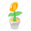 bitcoin growth, btc plant, cryptocurrency growth, money growth, plant bitcoin 