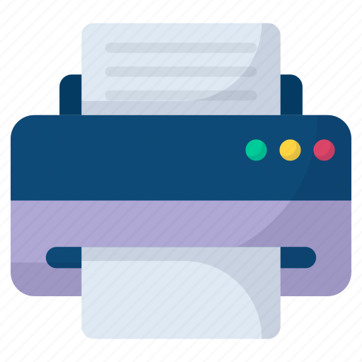 Printer, print, printing, paper, document, file, page icon - Download on Iconfinder