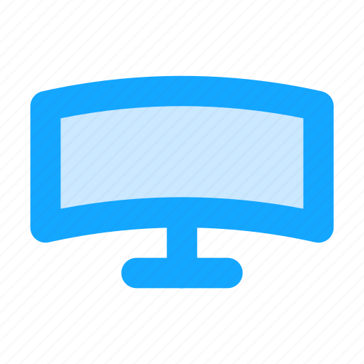 Monitor, curve, screen, ultrawide, display icon - Download on Iconfinder