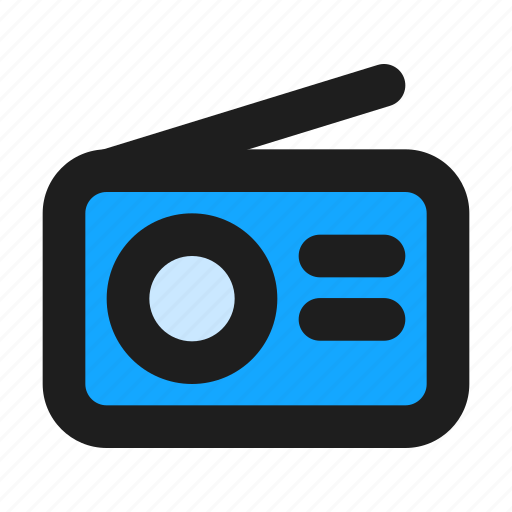 Radio, vintage, classic, fm, broadcast icon - Download on Iconfinder
