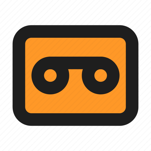 Recorder, record, tape, cassette, sound icon - Download on Iconfinder