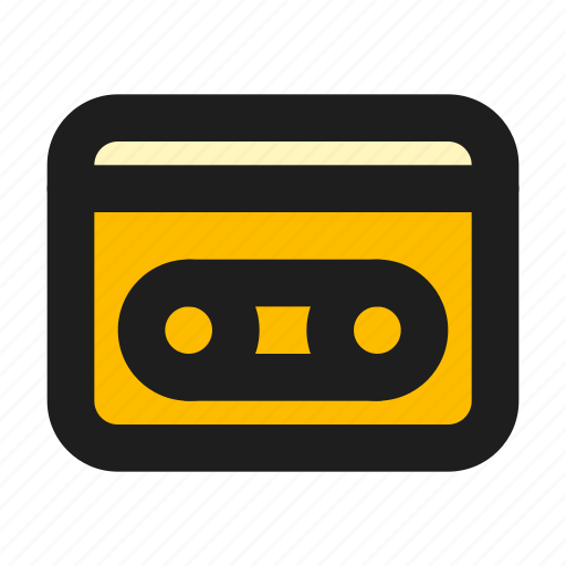 Tape, cassette, classic, record, vintage icon - Download on Iconfinder