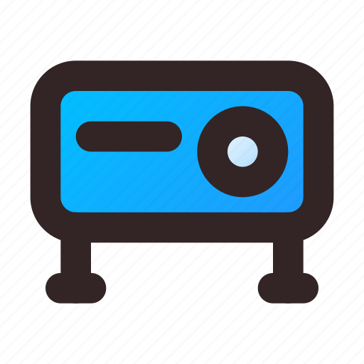 Projector, presentation, computer, technology, movie icon - Download on Iconfinder