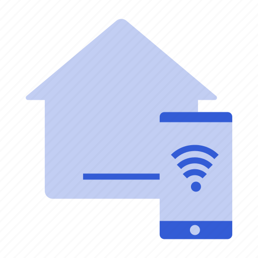 Connectivity, smart house, smartphone, wifi icon - Download on Iconfinder