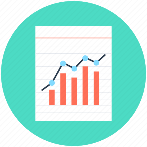 Finance report, graph analysis, graph report, sale report, stock report icon - Download on Iconfinder