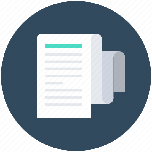 Documents, folded newspaper, news feed, paper, print media icon - Download on Iconfinder