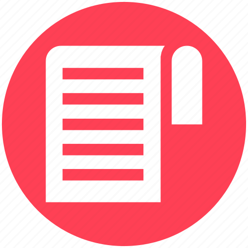Digital marketing, document, list, page, paper, shopping list icon - Download on Iconfinder