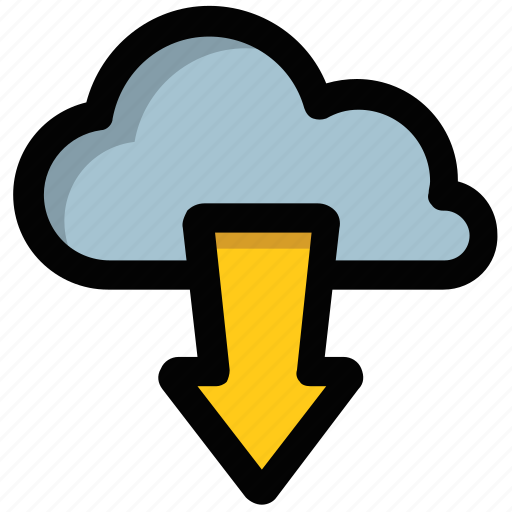 Cloud computing, cloud data center, cloud downloading, cloud hosting, cloud services icon - Download on Iconfinder