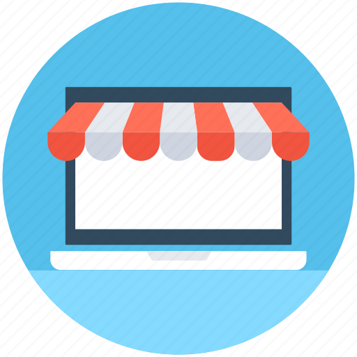 Commerce, laptop, online shop, online store, shopping icon - Download on Iconfinder