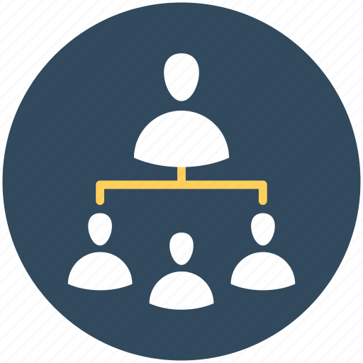Leader, management, manager, organization structure, team icon - Download on Iconfinder