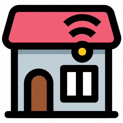 Home internet, home networking, internet at home, internet services, wireless home internet icon - Download on Iconfinder