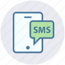 chat, comment, digital, message, mobile, phone, sms 