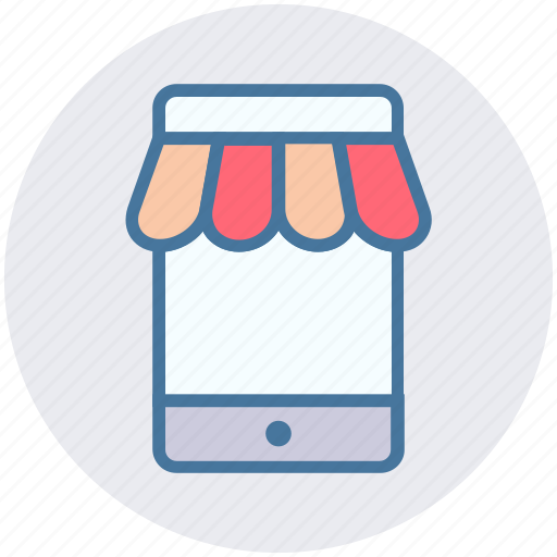 Digital marketing, mobile, online shopping, phone, store icon - Download on Iconfinder