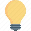 bulb, idea, light, light bulb, luminaire