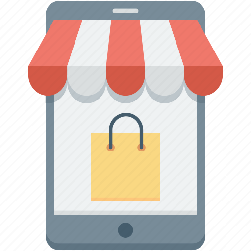 Commerce, mobile, online shop, online store, shopping icon - Download on Iconfinder