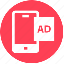ad, digital marketing, mobile, mobile ad, smartphone