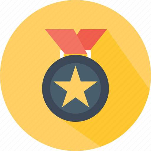 Award, badge, emblem, insignia, medal, reward, sports icon - Download on Iconfinder