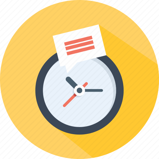 Clock, conversation, money, profit, square, time, work icon - Download on Iconfinder