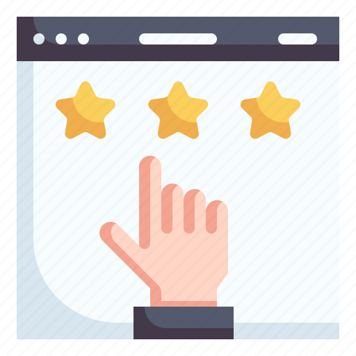 Web rating, digital marketing, seo and web, marketing, feedback, star, review icon - Download on Iconfinder