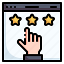 web rating, digital marketing, seo and web, marketing, feedback, star, review