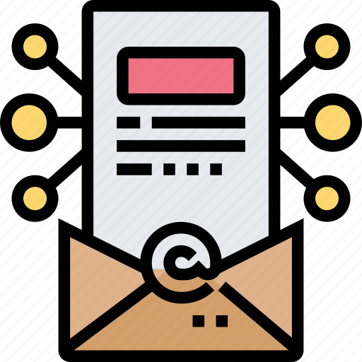 Email, automation, newsletter, reply, connect icon - Download on Iconfinder