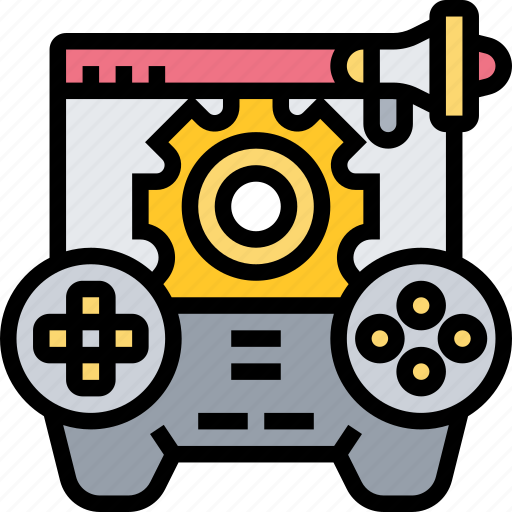Game, advertising, entertainment, console, management icon - Download on Iconfinder