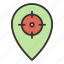 location target, geo location, pin, gps 
