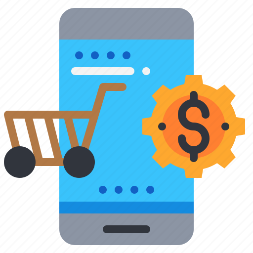 Cart, dollar, mobile, shopping, smartphone, technology icon - Download on Iconfinder