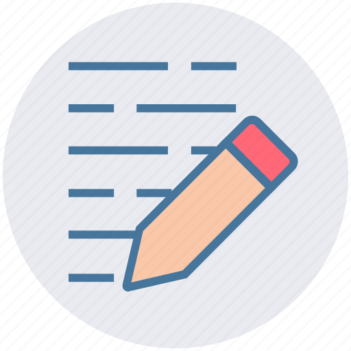 Draft, edit, pen, pencil, write, writing icon - Download on Iconfinder