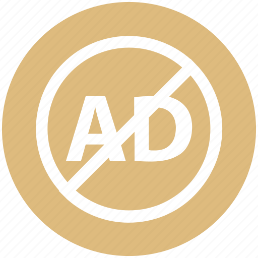 Ad, ban, blocker, digital ad lock, marketing, protection icon - Download on Iconfinder