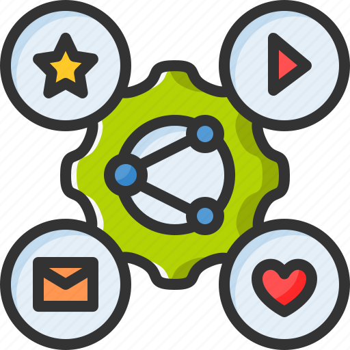 Social media, internet, web, mobile, network, marketing icon - Download on Iconfinder
