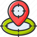 target, location, target location, destination, pin, gps, direction, marker