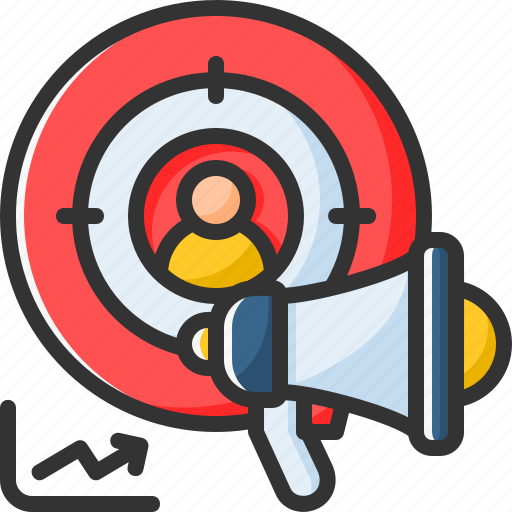 Target audience, customer, audience, aim, user, marketing icon - Download on Iconfinder